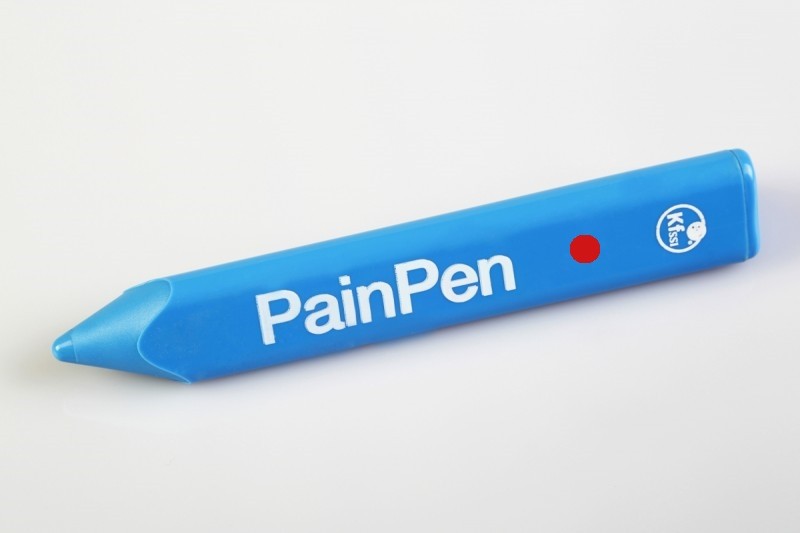 Pain Pen Enhanced Red