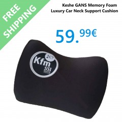 Keshe GANS Memory Foam Luxury Car Neck Support Cushion